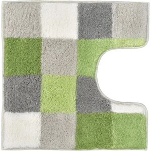 KLEINE WOLKE Caro Bath Mat - Patchwork, Green, 55x55cm - Bath Mat KLEINE WOLKE Caro Bath Mat - Patchwork, Green, 55x55cm - Bath Mat