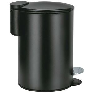 Kleine Wolke Silence 3 L Round Metal Black - Cosmetic Waste Bin Kleine Wolke Silence 3 L Round Metal Black - Cosmetic Waste Bin