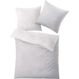 Kleine Wolke Lea Gray Reversible Cotton Mako-Satin Bedding Set - Bedding Kleine Wolke Lea Gray Reversible Cotton Mako-Satin Bedding Set - Bedding