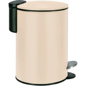Kleine Wolke Silence 3 L Runder Metall Beige - Kosmetikeimer Kleine Wolke Silence 3 L Runder Metall Beige - Kosmetikeimer