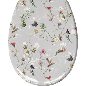 KLEINE WOLKE Flores Bunt Toilet Seat SoftClose 37x45cm KLEINE WOLKE Flores Bunt Toilet Seat SoftClose 37x45cm
