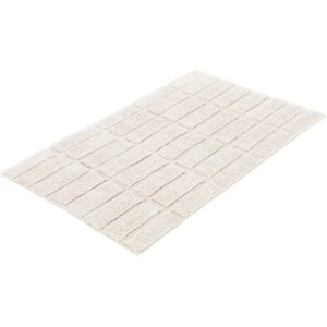 KLEINE WOLKE Tiles Badmatte Beige - Rechthoekig, 70x120 cm - Badmat KLEINE WOLKE Tiles Badmatte Beige - Rechthoekig, 70x120 cm - Badmat