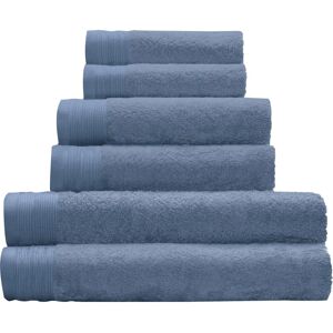 KLEINE WOLKE Bao Blu - Asciugamano doccia 70x140cm KLEINE WOLKE Bao Blu - Asciugamano doccia 70x140cm