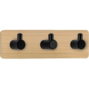 Kleine Wolke - Bamboo Pin Hook Duo - Schwarz - Towel hook Kleine Wolke - Bamboo Pin Hook Duo - Schwarz - Towel hook
