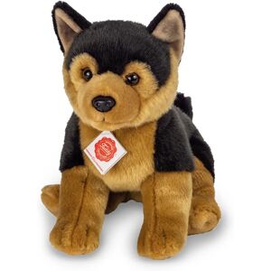 Hermann Teddy Chiot Berger Allemand assis - Peluche - Publicité Hermann Teddy Chiot Berger Allemand assis - Peluche - Publicité