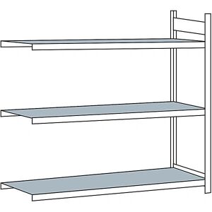 Extensión de Estantería de Acero SCHULTE - Unidad de Almacenamiento Ajustable Extensión de Estantería de Acero SCHULTE - Unidad de Almacenamiento Ajustable