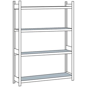 Raft din Oțel SCHULTE - Rezistent, Reglabil, 150x40x250 cm - Raft Raft din Oțel SCHULTE - Rezistent, Reglabil, 150x40x250 cm - Raft