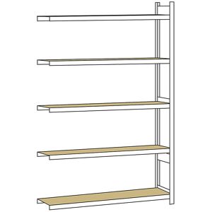 Estantería Ancha Schulte - Ajustable, Resistencia, 3000x2000x400 mm Estantería Ancha Schulte - Ajustable, Resistencia, 3000x2000x400 mm