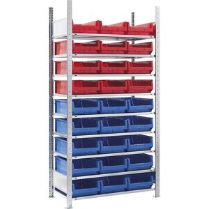 Estanterías Modulares Eurokraft Pro - 2000mm de Alto, 27 Cajas, 9 Estantes Estanterías Modulares Eurokraft Pro - 2000mm de Alto, 27 Cajas, 9 Estantes