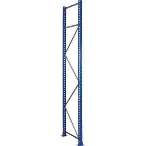 SCHULTE Marco de estantería para palés - 4500mm, 100x1100mm, Azul SCHULTE Marco de estantería para palés - 4500mm, 100x1100mm, Azul