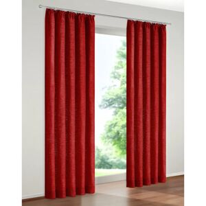 WIRTH Trondheim 328 g/m² - Vorhang - Geräuschdämmend, Energiesparend, Rot WIRTH Trondheim 328 g/m² - Vorhang - Geräuschdämmend, Energiesparend, Rot