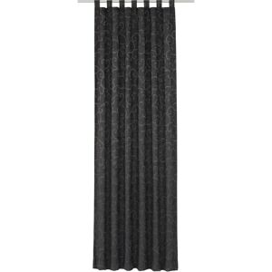 WIRTH Toco-Ranke Vorhang - Chenille, 132x225cm, Anthrazit WIRTH Toco-Ranke Vorhang - Chenille, 132x225cm, Anthrazit