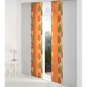 WIRTH MAREK Orange Gardine 225x60cm - Blickdicht WIRTH MAREK Orange Gardine 225x60cm - Blickdicht