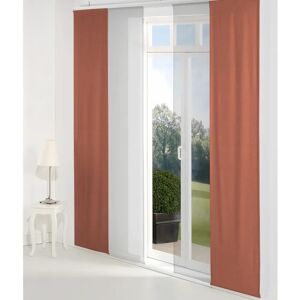 WIRTH Neufahrn Orange blackout Schiebegardine WIRTH Neufahrn Orange blackout Schiebegardine