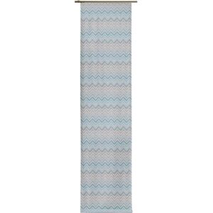 WIRTH Benewitz Blaue Jacquard Gardine - Gardinen WIRTH Benewitz Blaue Jacquard Gardine - Gardinen