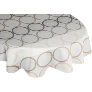 WIRTH Zirbello Braune Ovale Tischdecke - Tischdecken WIRTH Zirbello Braune Ovale Tischdecke - Tischdecken