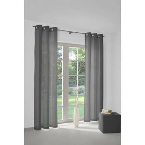 WIRTH Sonntag Vorhang - Jacquard grau 142x145cm WIRTH Sonntag Vorhang - Jacquard grau 142x145cm