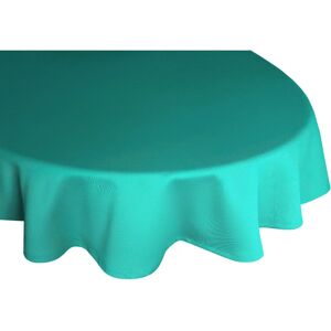 ADAM Bio-Baumwolle Petrol Blau Rechteckige Tischdecke - Tischwäsche ADAM Bio-Baumwolle Petrol Blau Rechteckige Tischdecke - Tischwäsche