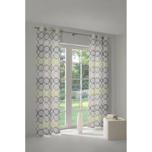 WIRTH Zirbello Grüne Jacquard Gardine - Vorhang WIRTH Zirbello Grüne Jacquard Gardine - Vorhang