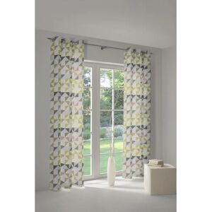 WIRTH Berlare Grüne Jacquard Gardine - Fensterdeko WIRTH Berlare Grüne Jacquard Gardine - Fensterdeko