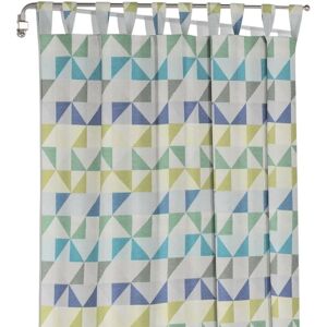 WIRTH Berlare Blaue Jacquard Gardine - Vorhang WIRTH Berlare Blaue Jacquard Gardine - Vorhang