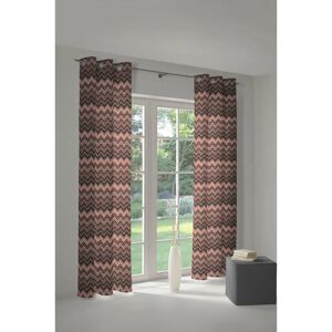 WIRTH Benewitz Orange Jacquard Gardinen - Gardinen WIRTH Benewitz Orange Jacquard Gardinen - Gardinen