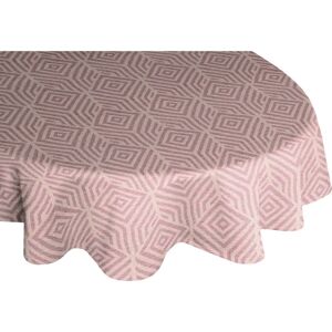 ADAM Easy Diamond Runde Lila Bio-Baumwolle Tischdecke - Tischwäsche ADAM Easy Diamond Runde Lila Bio-Baumwolle Tischdecke - Tischwäsche