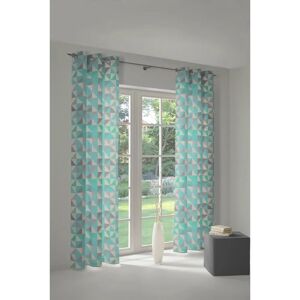 Adam Bio Bel Blaue Jacquard Gardine - Vorhang Adam Bio Bel Blaue Jacquard Gardine - Vorhang