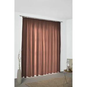 WIRTH Riccia Gardinen - Braun (Kupfer), 145cm x 132cm WIRTH Riccia Gardinen - Braun (Kupfer), 145cm x 132cm