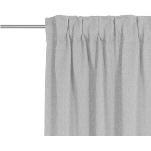 WIRTH Sonntag Gardine - 142x145cm, Grau, Jacquard, Baumwolle & Polyester WIRTH Sonntag Gardine - 142x145cm, Grau, Jacquard, Baumwolle & Polyester