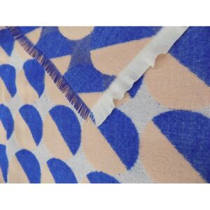 ADAM Kreise Dunkelblau Wohndecke - Wohnaccessoire ADAM Kreise Dunkelblau Wohndecke - Wohnaccessoire