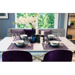 ADAM Uni Collection Lila Bio-Baumwolle Platzset - Platzset ADAM Uni Collection Lila Bio-Baumwolle Platzset - Platzset