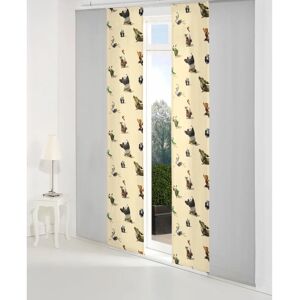 WIRTH 'Kung Fu Panda' Gardine - Beige, 60cm x 225cm, Polyester WIRTH 'Kung Fu Panda' Gardine - Beige, 60cm x 225cm, Polyester
