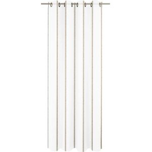 WIRTH Chloé Braune Blumen-Transparente Gardine - Gardine WIRTH Chloé Braune Blumen-Transparente Gardine - Gardine