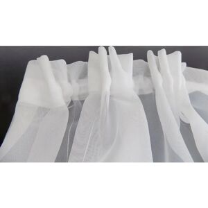 WIRTH Manuela White Curtain - Classic Voile 245cm x 550cm WIRTH Manuela White Curtain - Classic Voile 245cm x 550cm