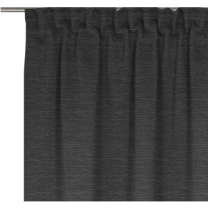 WIRTH Trondheim B Vorhang - 395cm x 132cm, Schwarz, Thermo-Chenille WIRTH Trondheim B Vorhang - 395cm x 132cm, Schwarz, Thermo-Chenille