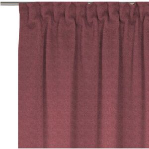 WIRTH Uni Collection Bio-Baumwollvorhang - 142x215cm - Rot - Maßgeschneidert WIRTH Uni Collection Bio-Baumwollvorhang - 142x215cm - Rot - Maßgeschneidert