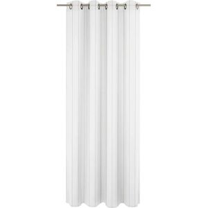 WIRTH Chiara Braune - Halbtransparente Jacquard Gardine - 140x225cm WIRTH Chiara Braune - Halbtransparente Jacquard Gardine - 140x225cm