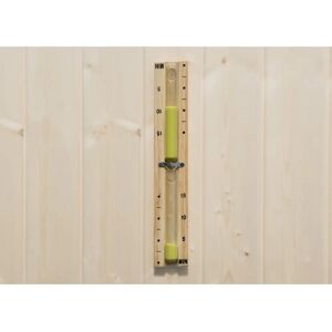 WEKA Sauna Uhr - Holz, grün-hellbraun, 32cm WEKA Sauna Uhr - Holz, grün-hellbraun, 32cm