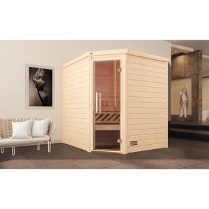 WEKA Turku Sauna - 7,5 kW Digitale Steuerung - Beige - Saunen WEKA Turku Sauna - 7,5 kW Digitale Steuerung - Beige - Saunen