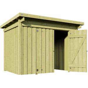 WEKA Gerätehaus 607 A - Holz, Kesseldruckimprägniert, Braun WEKA Gerätehaus 607 A - Holz, Kesseldruckimprägniert, Braun