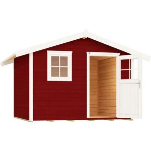 WEKA Gartenhaus 123 Gr.3 - Holz, rot, 390x247x205 cm WEKA Gartenhaus 123 Gr.3 - Holz, rot, 390x247x205 cm