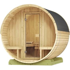 WEKA Rundsauna 198 - Sauna, beige, ohne Ofen WEKA Rundsauna 198 - Sauna, beige, ohne Ofen