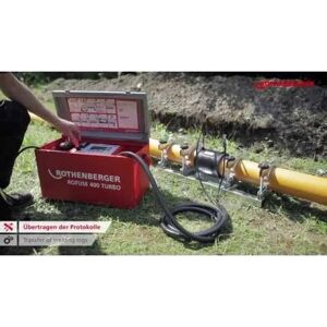 Rothenberger Rofuse 400 Turbo - Plastloddingsudstyr Rothenberger Rofuse 400 Turbo - Plastloddingsudstyr