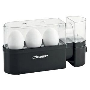 Cloer Eikoker 6020, tot 3 eieren, verwijderbare eierhouder, serveerfunctie, 300 W, plastic, zwart Cloer Eikoker 6020, tot 3 eieren, verwijderbare eierhouder, serveerfunctie, 300 W, plastic, zwart