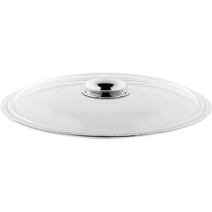 Silit Stainless Steel and Glass Lid for 24cm Pans - Heat Resistant & Dishwasher Safe Silit Stainless Steel and Glass Lid for 24cm Pans - Heat Resistant & Dishwasher Safe