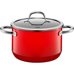 SILIT Passion Red Fleischtopf - Induction, 3.7L, 20cm SILIT Passion Red Fleischtopf - Induction, 3.7L, 20cm