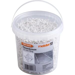 Entretoises à carreaux CONMETALL MEISTER G - 3,0 mm, 1200 pièces - Publicité Entretoises à carreaux CONMETALL MEISTER G - 3,0 mm, 1200 pièces - Publicité