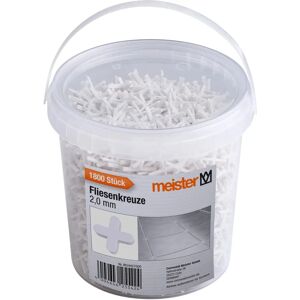 CONMETALL MEISTER G Croisillons pour carreaux - 2mm - 1800 pièces - Publicité CONMETALL MEISTER G Croisillons pour carreaux - 2mm - 1800 pièces - Publicité