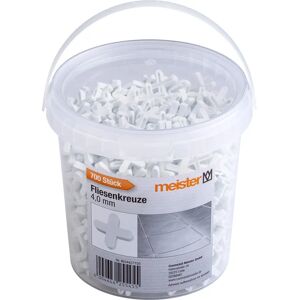 CONMETALL MEISTER G Croisillons pour carrelage - 4mm, 700 pièces - Publicité CONMETALL MEISTER G Croisillons pour carrelage - 4mm, 700 pièces - Publicité